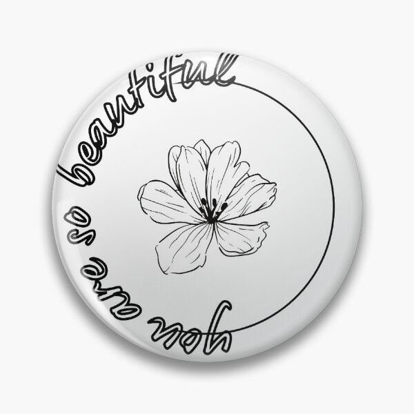 Item preview, You are so beautiful callygraphy quote with flower designed and sold by maplejoyy.