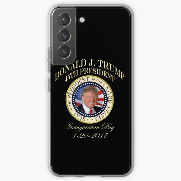 President Trump Inauguration Day Donald Trump 45th Presidential Seal Samsung Galaxy Soft Case