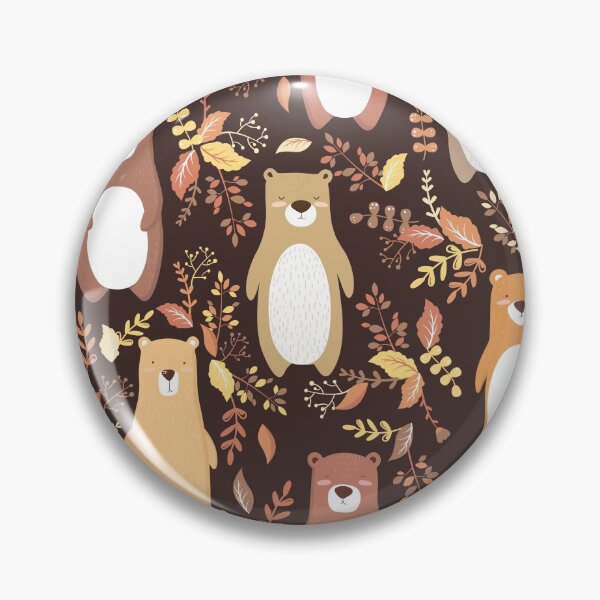 Item preview, Seamless pattern with colorful cute bears designed and sold by DarianaArt.