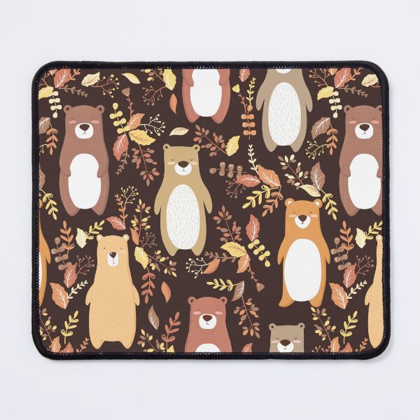 Item preview, Seamless pattern with colorful cute bears designed and sold by DarianaArt.