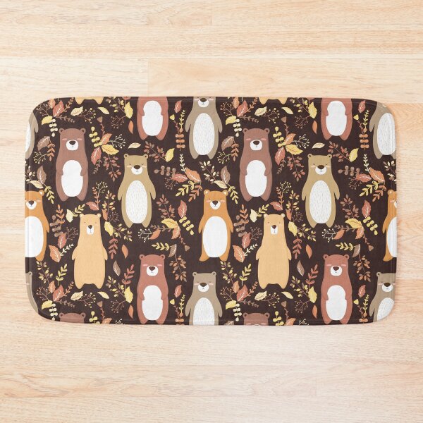 Item preview, Seamless pattern with colorful cute bears designed and sold by DarianaArt.