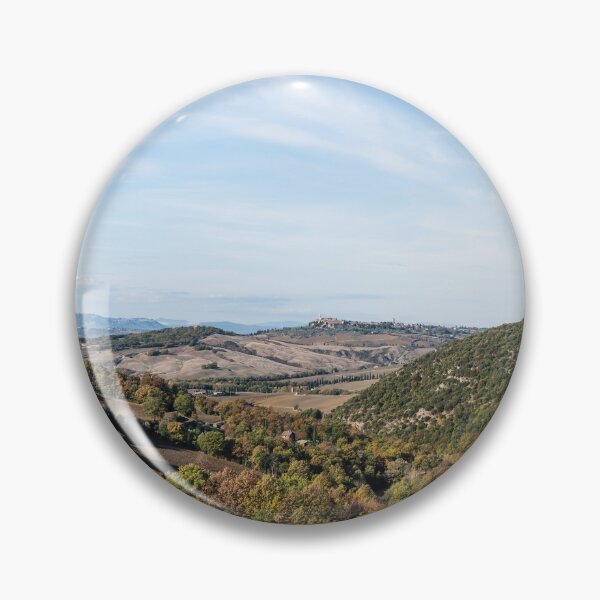 Item preview, View of Pienza, Val D'Orcia, Tuscany, Italy designed and sold by AndrewJonesFoto.