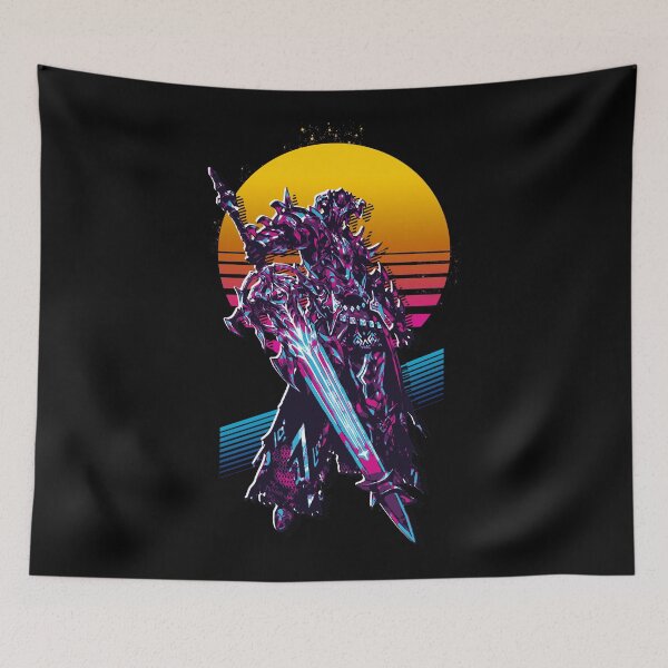Item preview, Dark Knight - FFXIV *80s retro* designed and sold by MyRetroArt.
