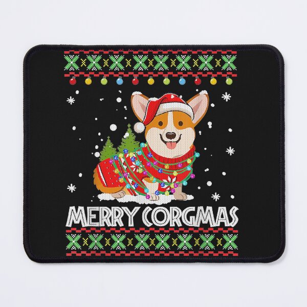 Item preview, Corgi-Dog Merry Corgmas Santa Corgi-Ugly Christmas designed and sold by Nena12312.