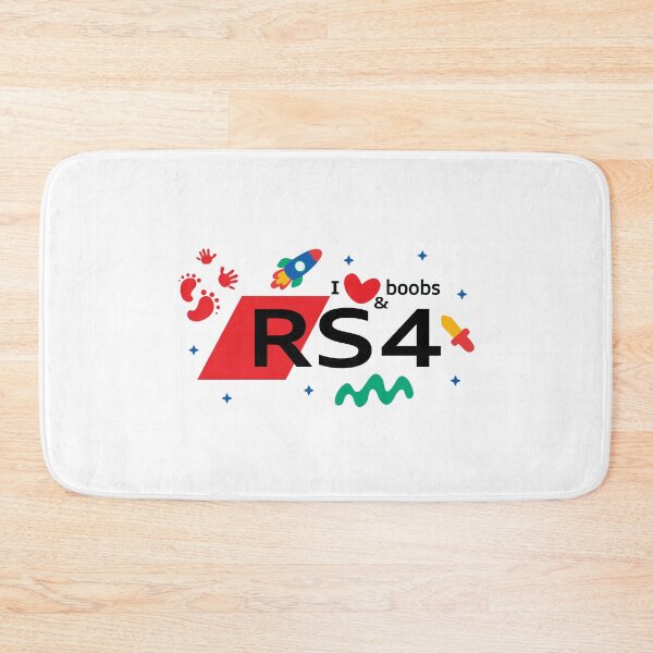 Item preview, I love boobs & RS4 designed and sold by grafik.