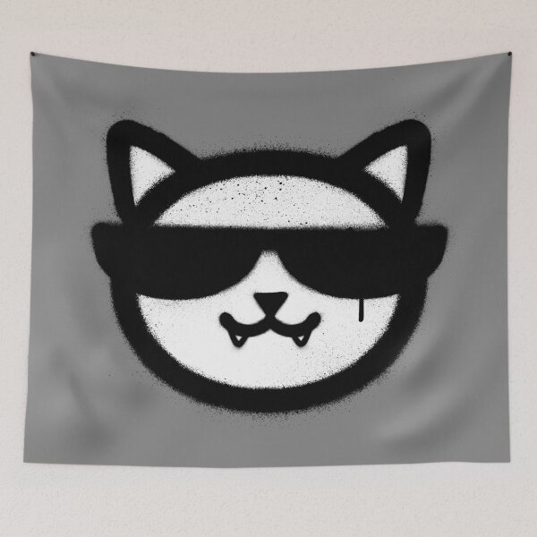 Item preview, Graffiti dripping cool cat sprayed designed and sold by Paulus-DB.