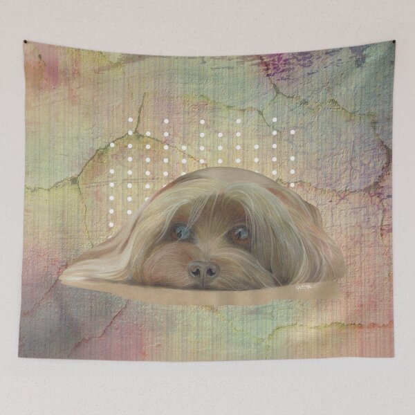 Item preview, Yorkshire Terrier pup [multicoloured] designed and sold by Carina Parry Studios.