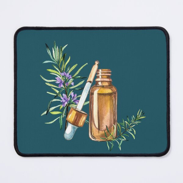 Item preview, Rosemary Essential Oil Bottle and Dropper designed and sold by Alicia Chee.