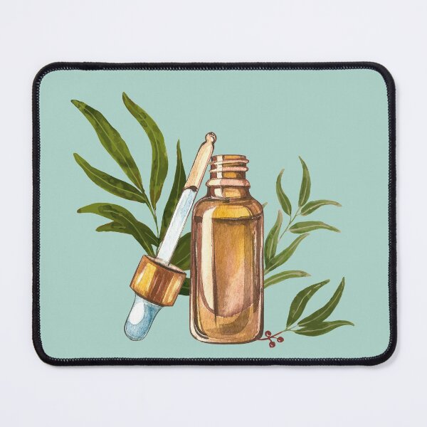 Item preview, Eucalyptus Essential Oil Bottle and Dropper designed and sold by Alicia Chee.