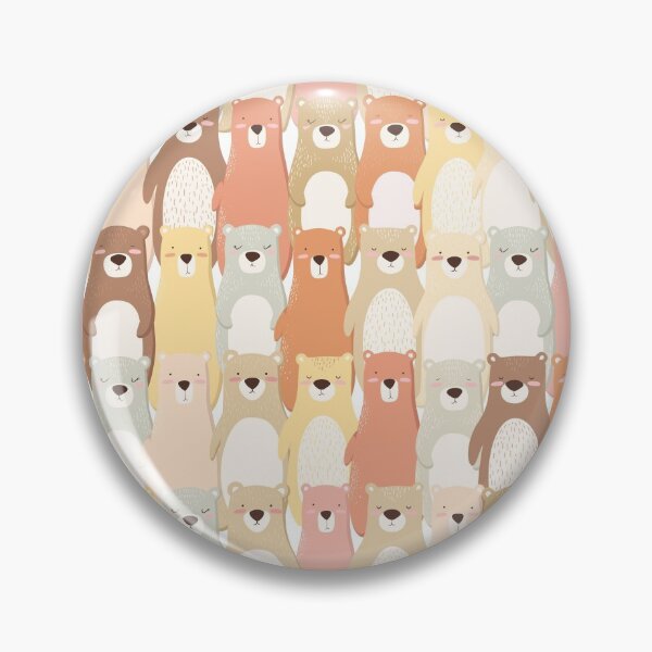 Item preview, Seamless pattern with colorful cute bears designed and sold by DarianaArt.
