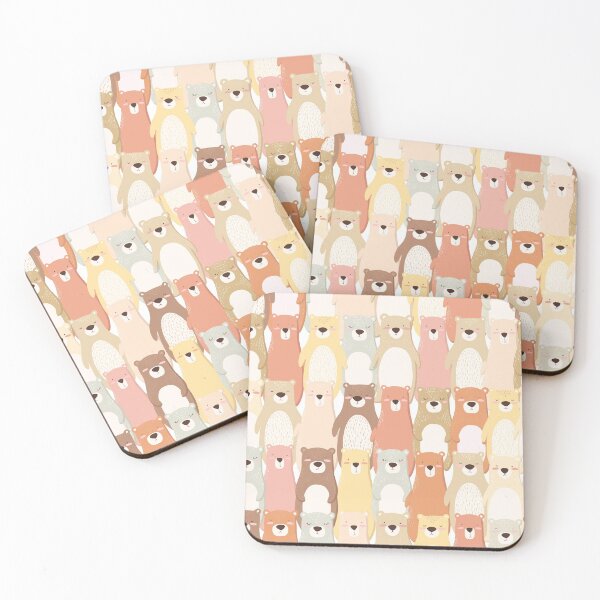 Item preview, Seamless pattern with colorful cute bears designed and sold by DarianaArt.