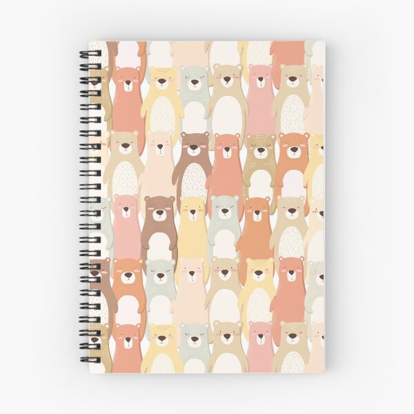 Item preview, Seamless pattern with colorful cute bears designed and sold by DarianaArt.