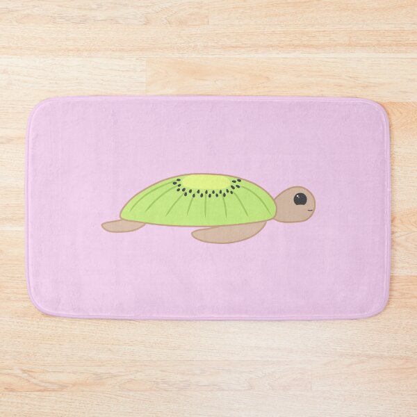 Item preview, Kiwi fruit Turtle - Pink Background designed and sold by Cre8iveCat.
