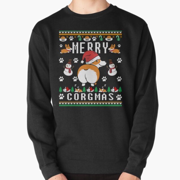 Artikel-Vorschau von Funny Corgi Lover Ugly Christmas Sweater, designt und verkauft von Nena12312.