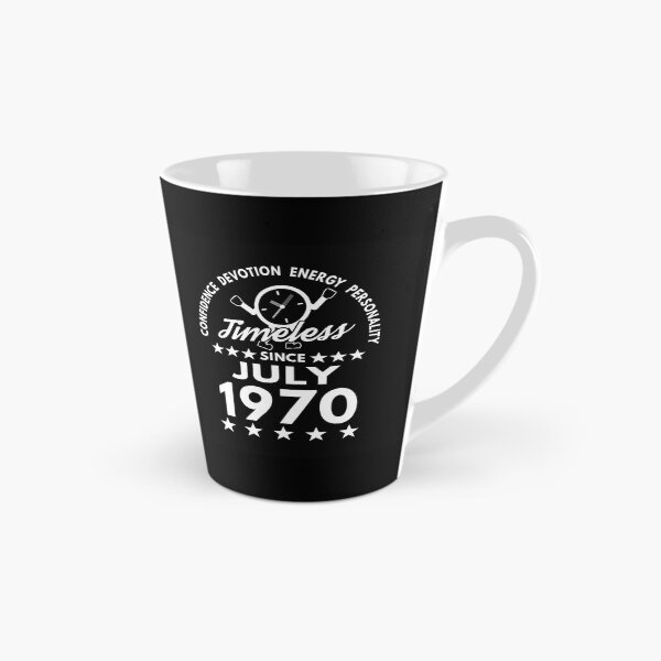 Item preview, July Birthday Timeless Person -1970 - White Text designed and sold by MoonsmileProd.