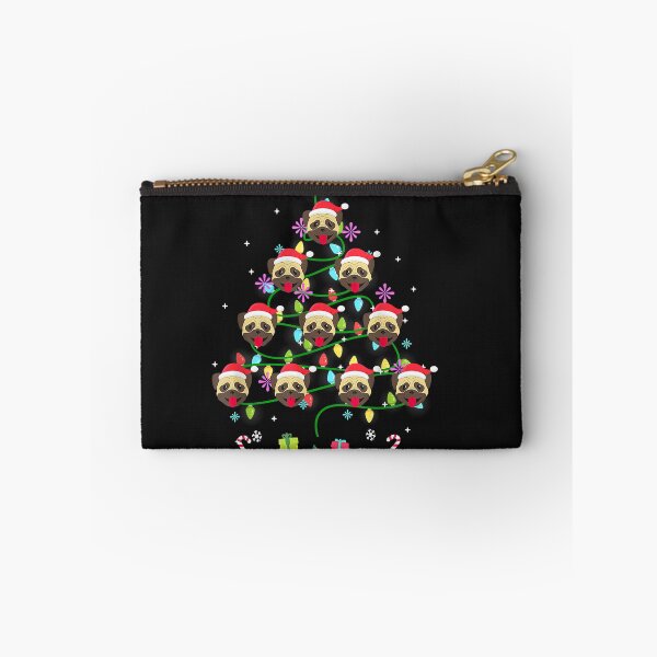 Artikelvorschau, Funny Pug Christmas Tree Color Led Light entworfen und verkauft von Nena12312.