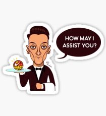 How may I assist you? Sticker