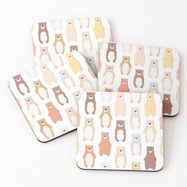 Item preview, Seamless pattern with colorful cute bears designed and sold by DarianaArt.