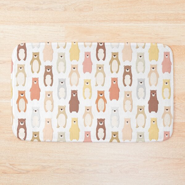 Item preview, Seamless pattern with colorful cute bears designed and sold by DarianaArt.