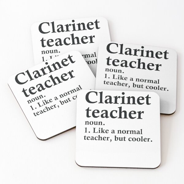 Item preview, Clarinet Teacher Definition designed and sold by woodesigner.