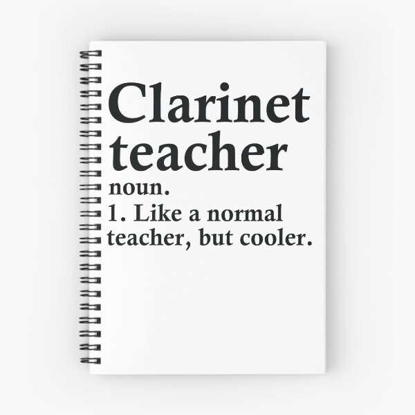 Item preview, Clarinet Teacher Definition designed and sold by woodesigner.