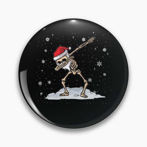 Artikelvorschau, Santa Skeleton Dabbing Dance Weihnachten entworfen und verkauft von ELAB27.