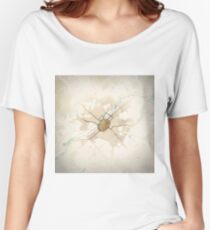 Map of the City of Canterbury Women's Relaxed Fit T-Shirt
