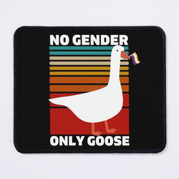 Item preview, No Gender Only Goose Non Binary. Nonbinary Pride designed and sold by Subtle Pride Shop.