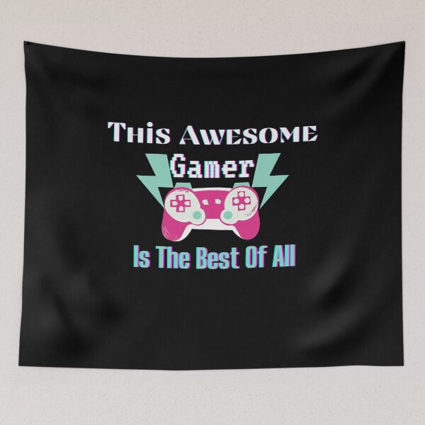 Item preview, Awesome Gamer Is The Best Of All, Gamer designed and sold by TOP-DESIGN4U.