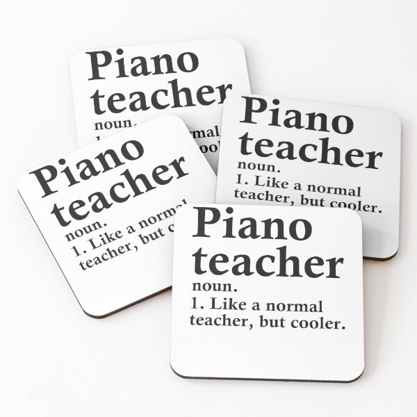 Item preview, Piano Teacher Definition designed and sold by woodesigner.