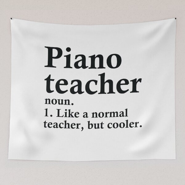 Item preview, Piano Teacher Definition designed and sold by woodesigner.