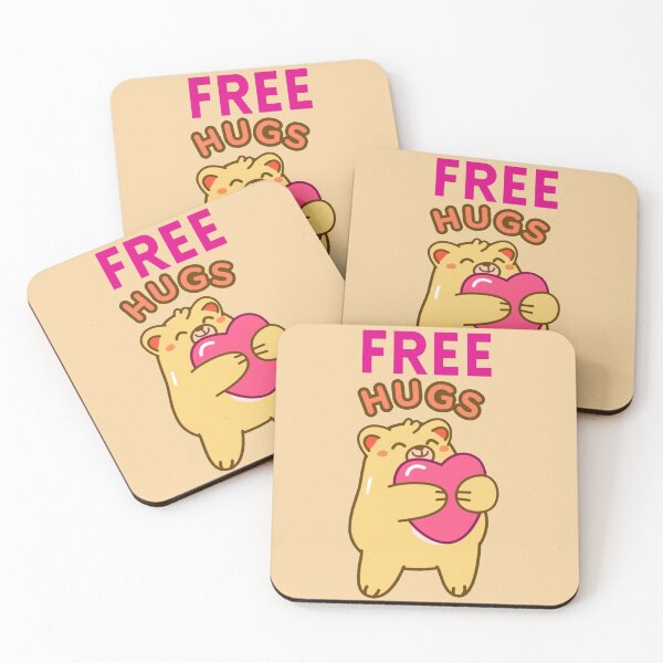Item preview, FREE HUGS designed and sold by MumzieMakes.