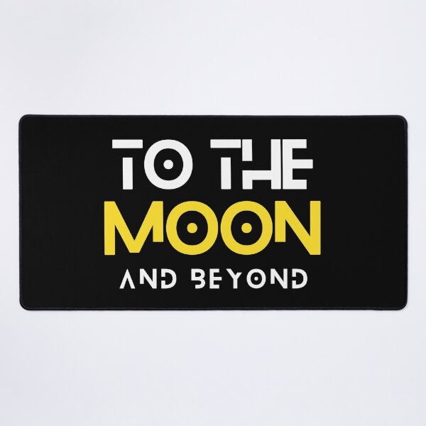 Item preview, To the moon and beyond - DeFi crypto slogan designed and sold by yennyz.