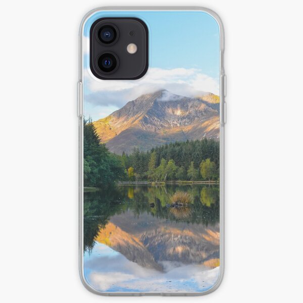 Glencoe Lochan, Glencoe, Scotland. iPhone Soft Case