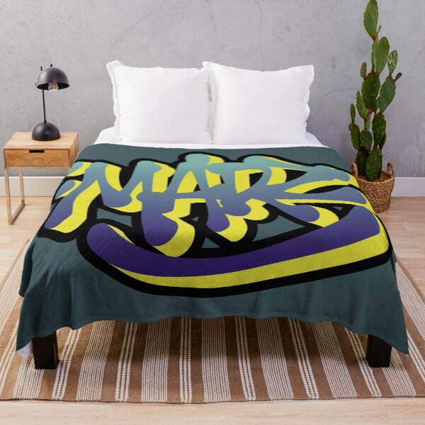 Item preview, Graffiti “MARZ” word 3d piece in purple,yellow and blue designed and sold by Paulus-DB.