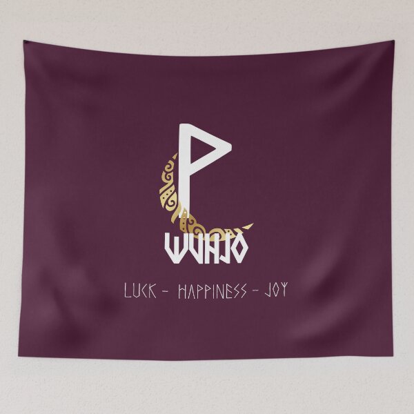 Item preview, Elder Futhark "WUNJO" Rune designed and sold by LilysGoodies.