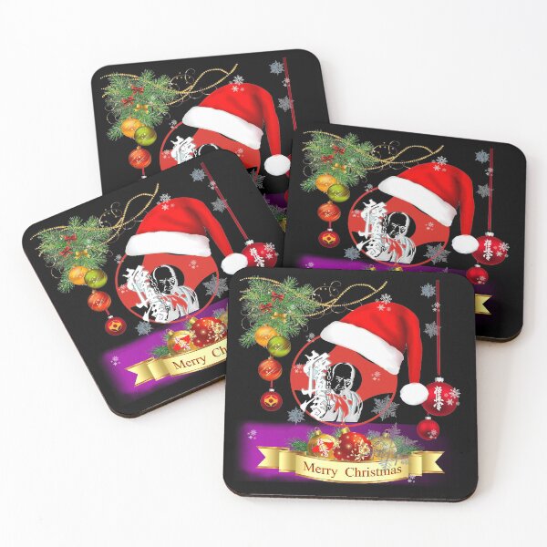 Item preview, Kyokushin Karate Funny Christmas Design - Holiday Festive Martial Arts Humour Design designed and sold by Zanshin-Art.