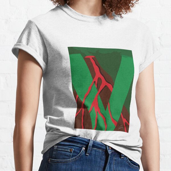 V is for Volcano Classic T-Shirt
