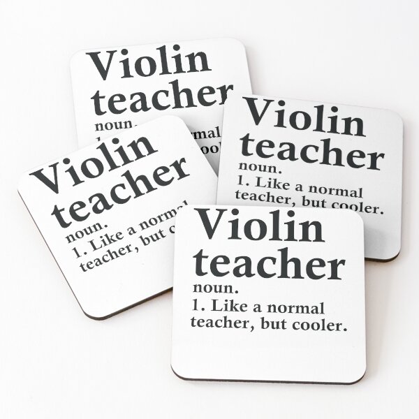 Item preview, Violin Teacher Definition designed and sold by woodesigner.