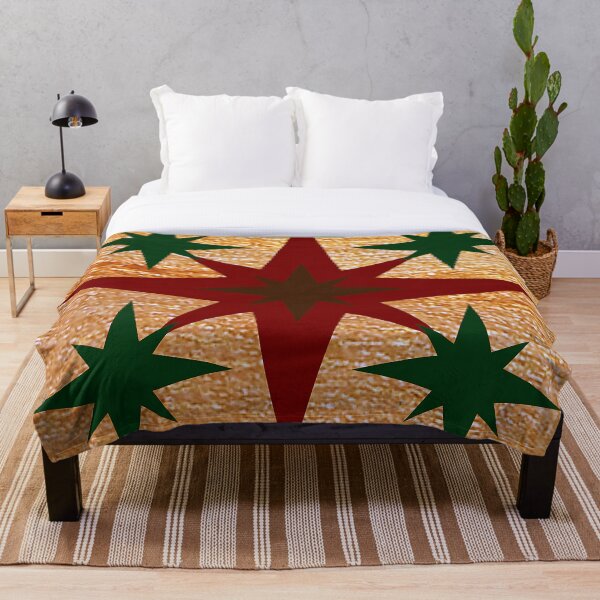 Item preview, Red, Green and Gold Star Design 2 designed and sold by Ric1926.