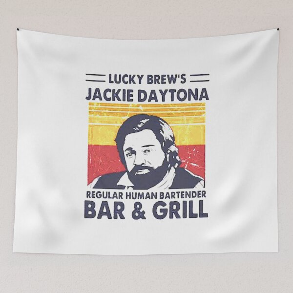 Item preview, Music Vintage Retro Lucky Brews Jackie Daytona Regular Human Bartender Bar And Grill Vintage Retro G designed and sold by JosianneCole.