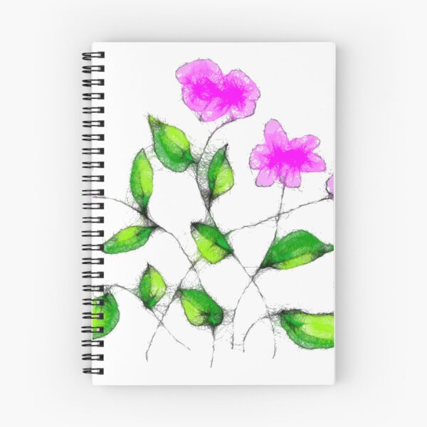 Item preview, Floral pink pattern designed and sold by cuprum.