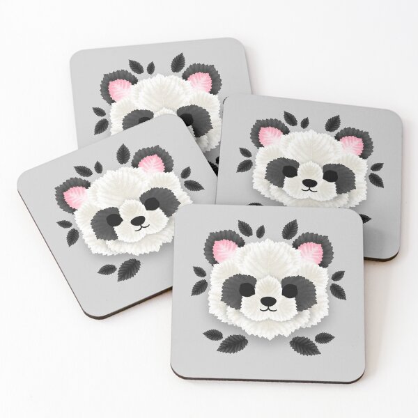 Item preview, Panda of leaves designed and sold by NemiMakeit.