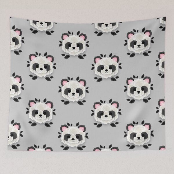 Item preview, Panda of leaves designed and sold by NemiMakeit.