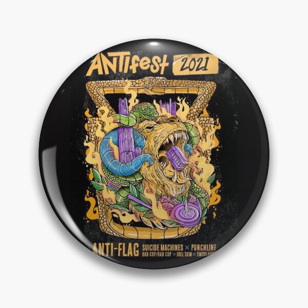 Item preview, anti kun anta flag antifest designed and sold by dawnfries.