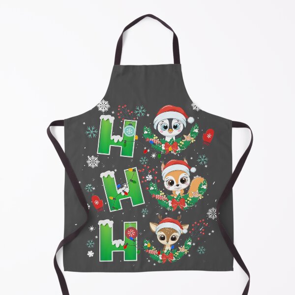 Item preview, Funny Hohoho With Cute Animals Wearing Santa Hat designed and sold by Meggie179.