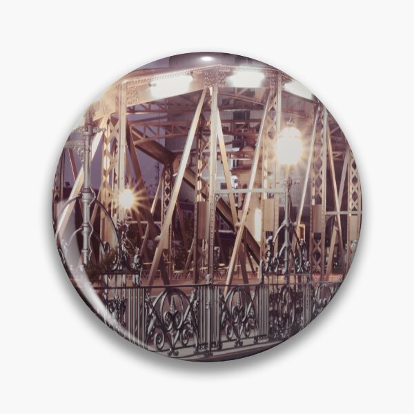 Item preview, Night photography of the iron bridge of Palencia. designed and sold by Jonatan Pablos.