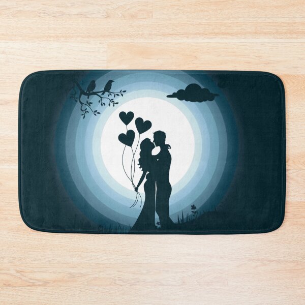 Item preview, Couple love feel Graphic landscape vactor Art  designed and sold by Tshirtstory.