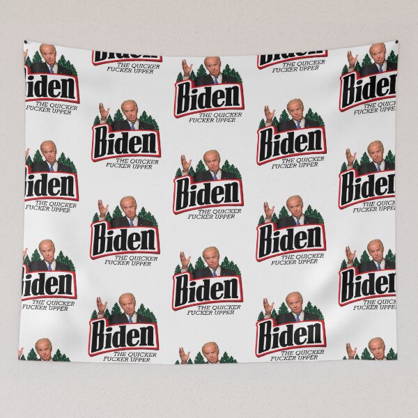 Item preview, Biden The Quicker Fucker Upper designed and sold by hibamouafak.