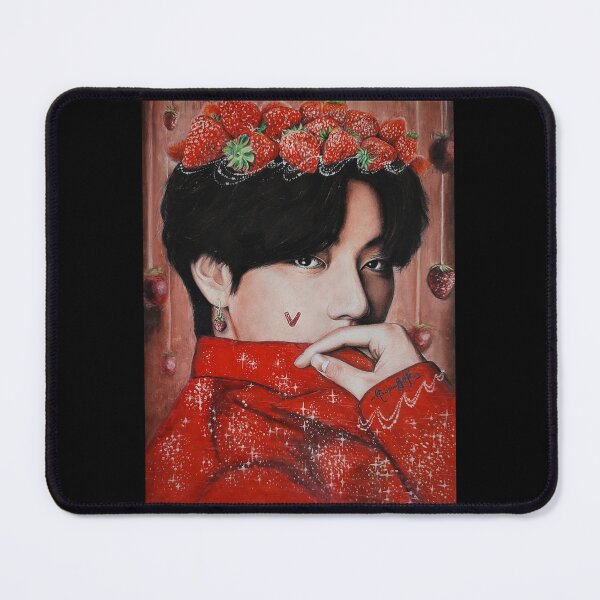 Item preview, Strawberry Taehyung (BTS - V)  designed and sold by simranspace.